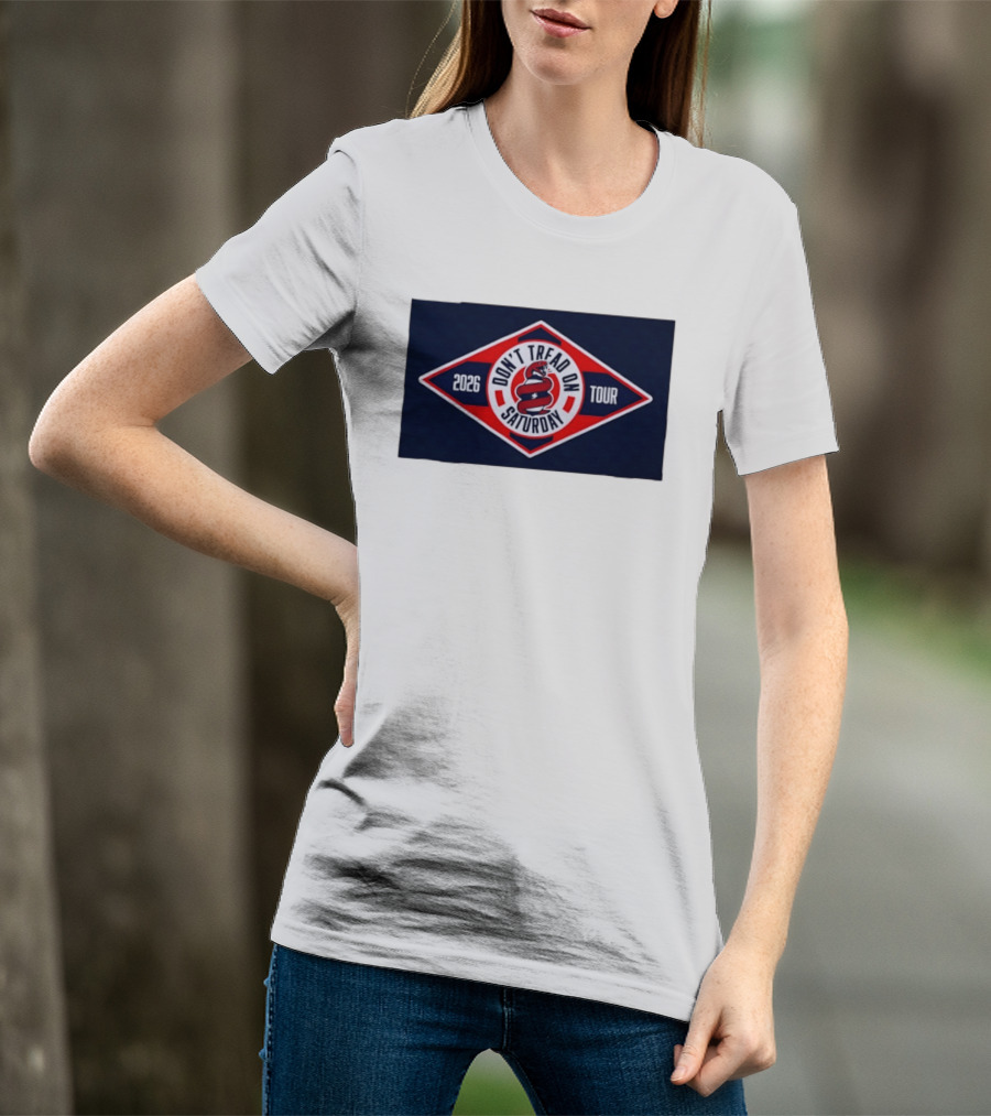 Don't Tread On Saturday 2026 Tour Snake Emblem College Football T-Shirt