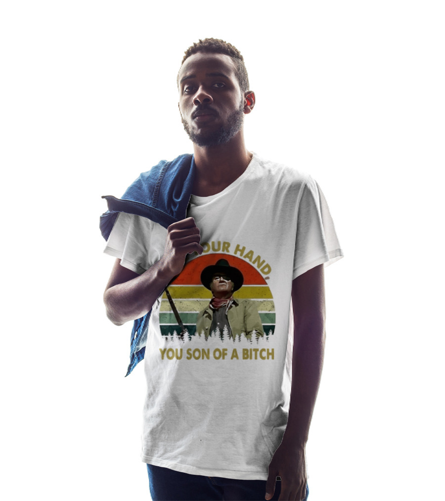 John Wayne The Duke Fill Your Hand Vintage Western T-Shirt