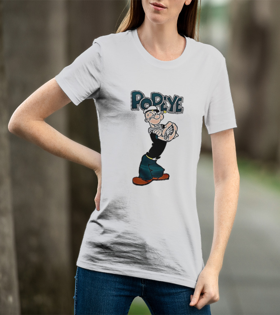 Philadelphia Eagles X Popeye I Yam What I Yam An Thats All I Yam T-Shirt