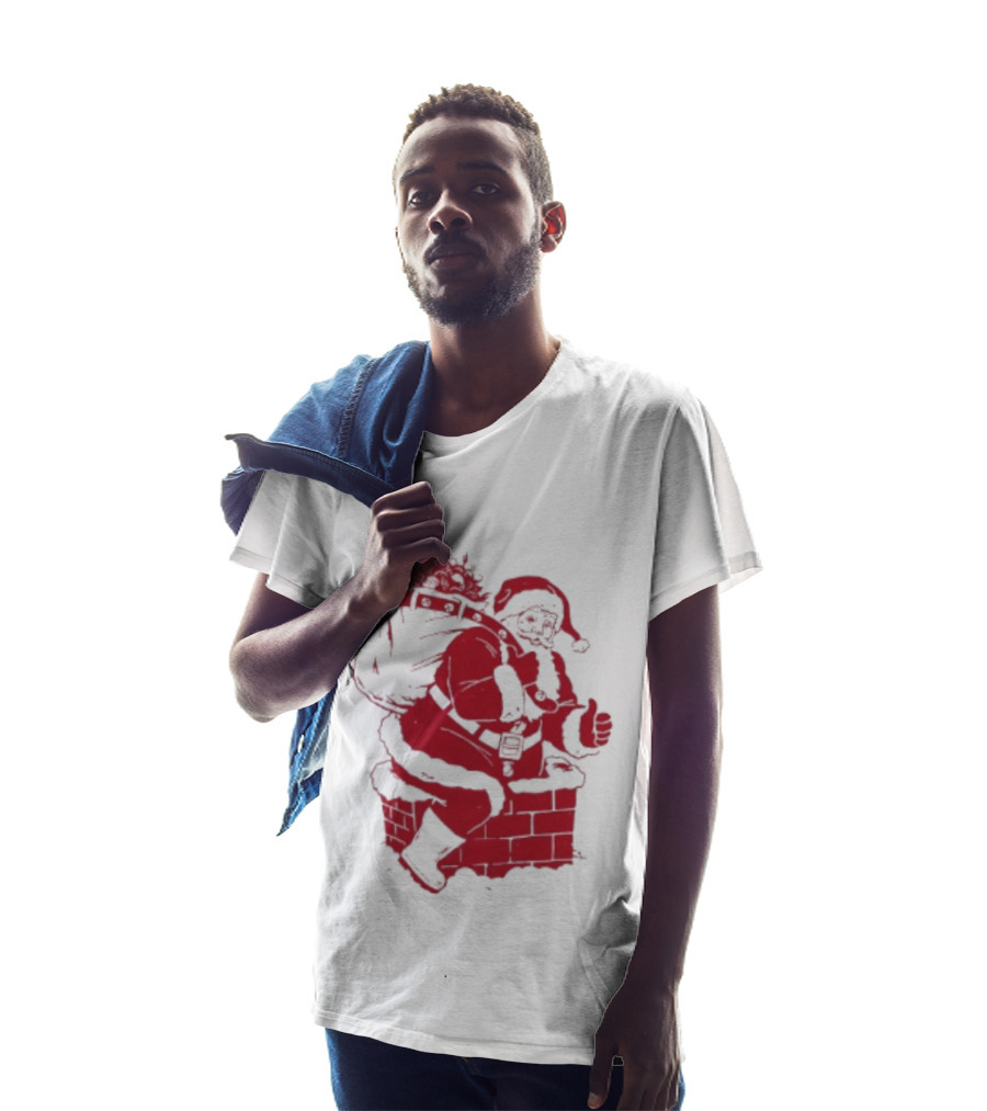 Trending Santa Claus Chimney Merry Christmas T-Shirt