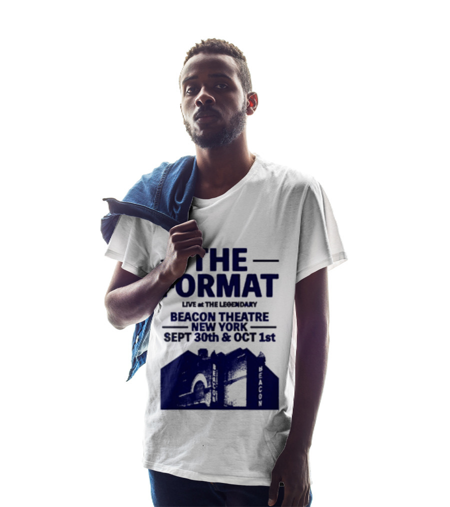 The Format Live At The Legendary Beacon Theatre New York Sept 30th & Oct 1st T-Shirt