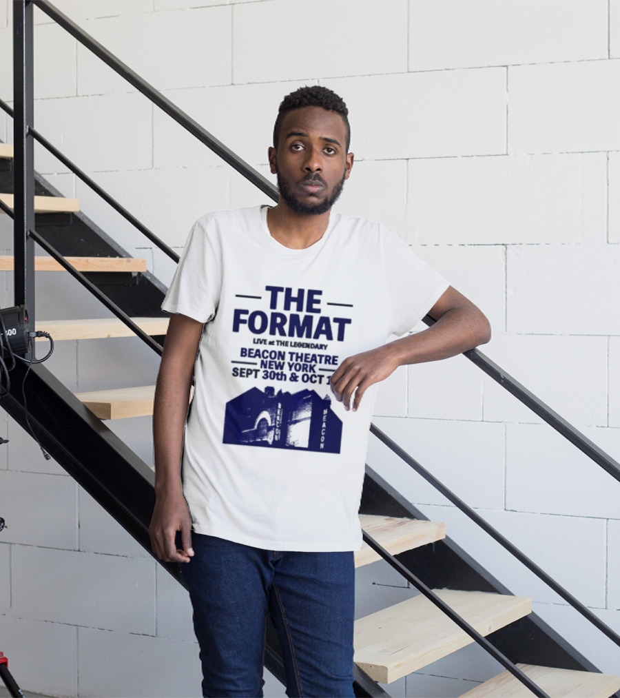 The Format Live At The Legendary Beacon Theatre New York Sept 30th & Oct 1st T-Shirt