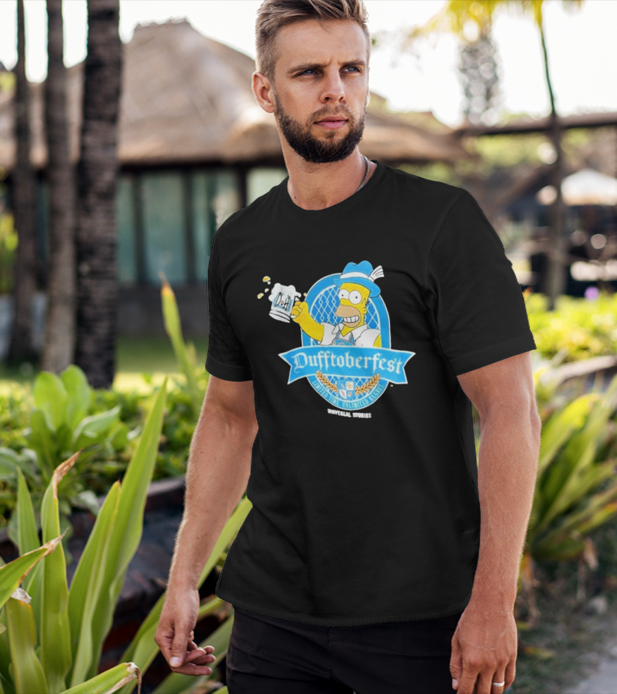 Simpsons Homer Dufftoberfest Universal Studios Unlimited Time Unlimited Regret T-Shirt