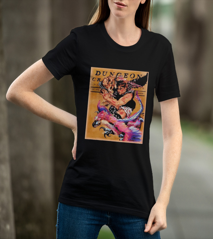 Dungeon Crawler Carl Goddamnit Donut Fantasy Adventure Art By Andrew Bowser T-Shirt