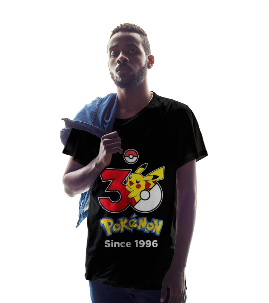 Tampa Bay Buccaneers X Pokemon 30th Anniversary Pikachu Since 1996 Celebration T-Shirt