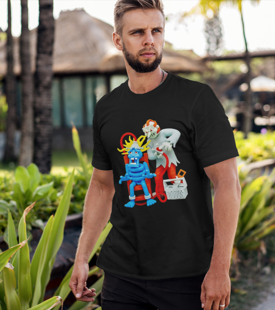Friday The 13th Jason Voorhees Electrocution Scene Woods T-Shirt