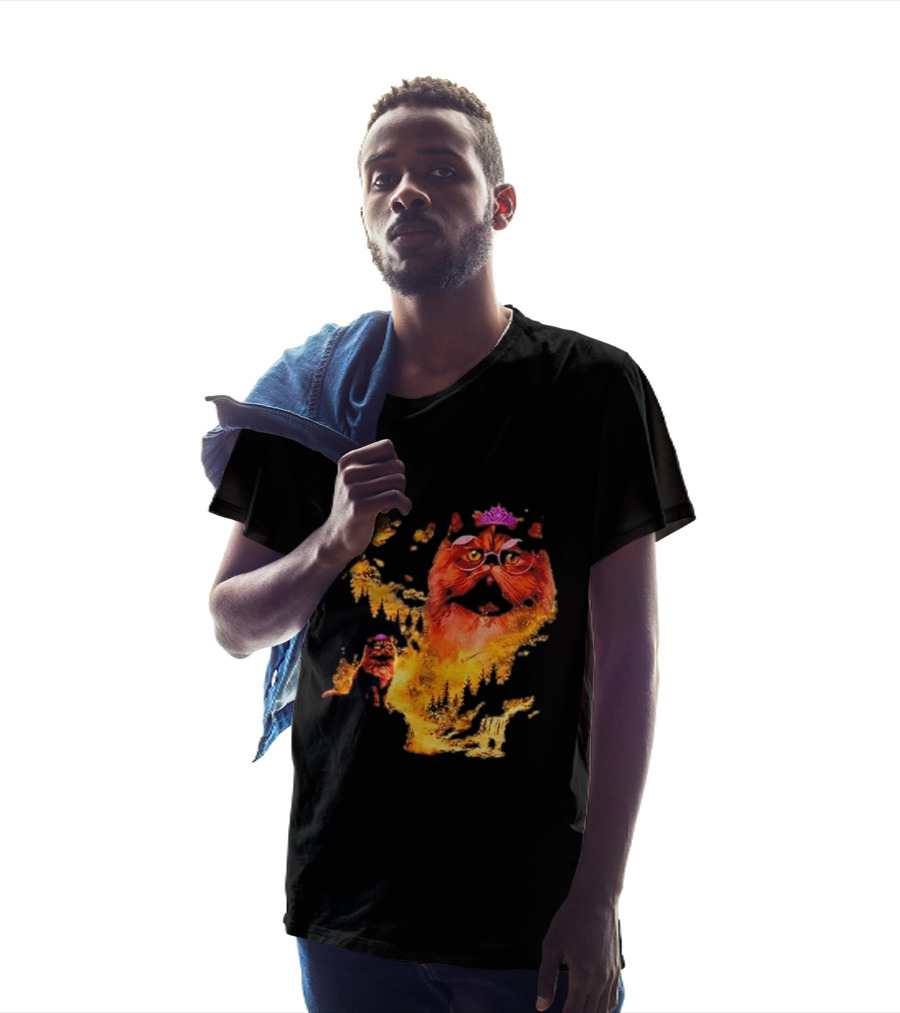 Princess Donut Cat Lover Moon Fantasy T-Shirt