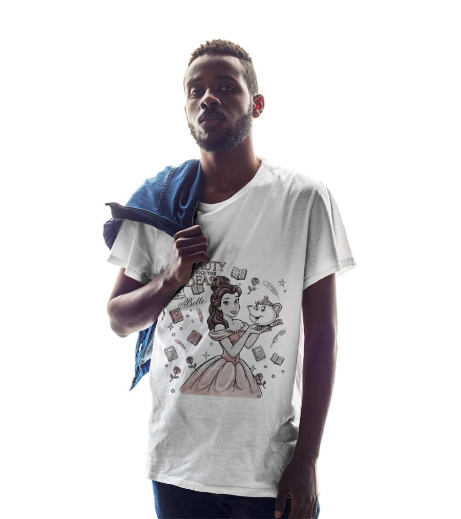 Beauty And The Beast Disney Belle With Mrs Potts T-Shirt