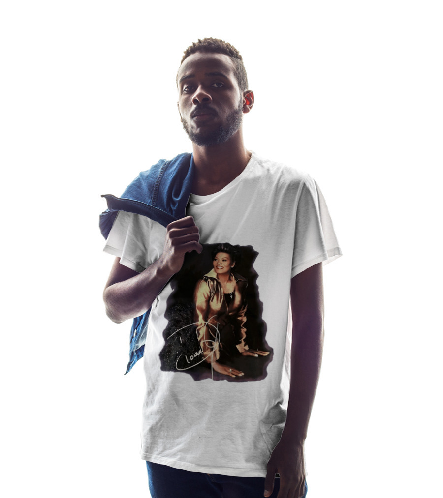 Dionne Warwick Iconic Soul Singer Legend Autographed Image T-Shirt
