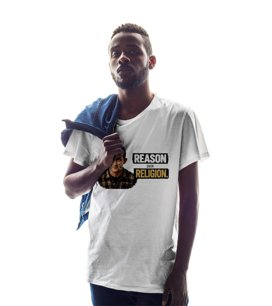 Reason Over Religion Intellectual Message T-Shirt