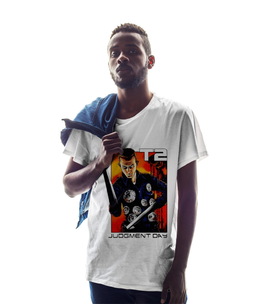 T2 Judgment Day 1000 Iconic Scene T-Shirt