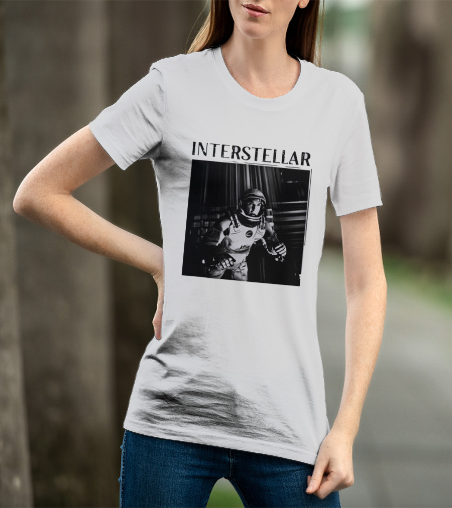Interstellar 2014 Matthew McConaughey Spacesuit Scene T-Shirt
