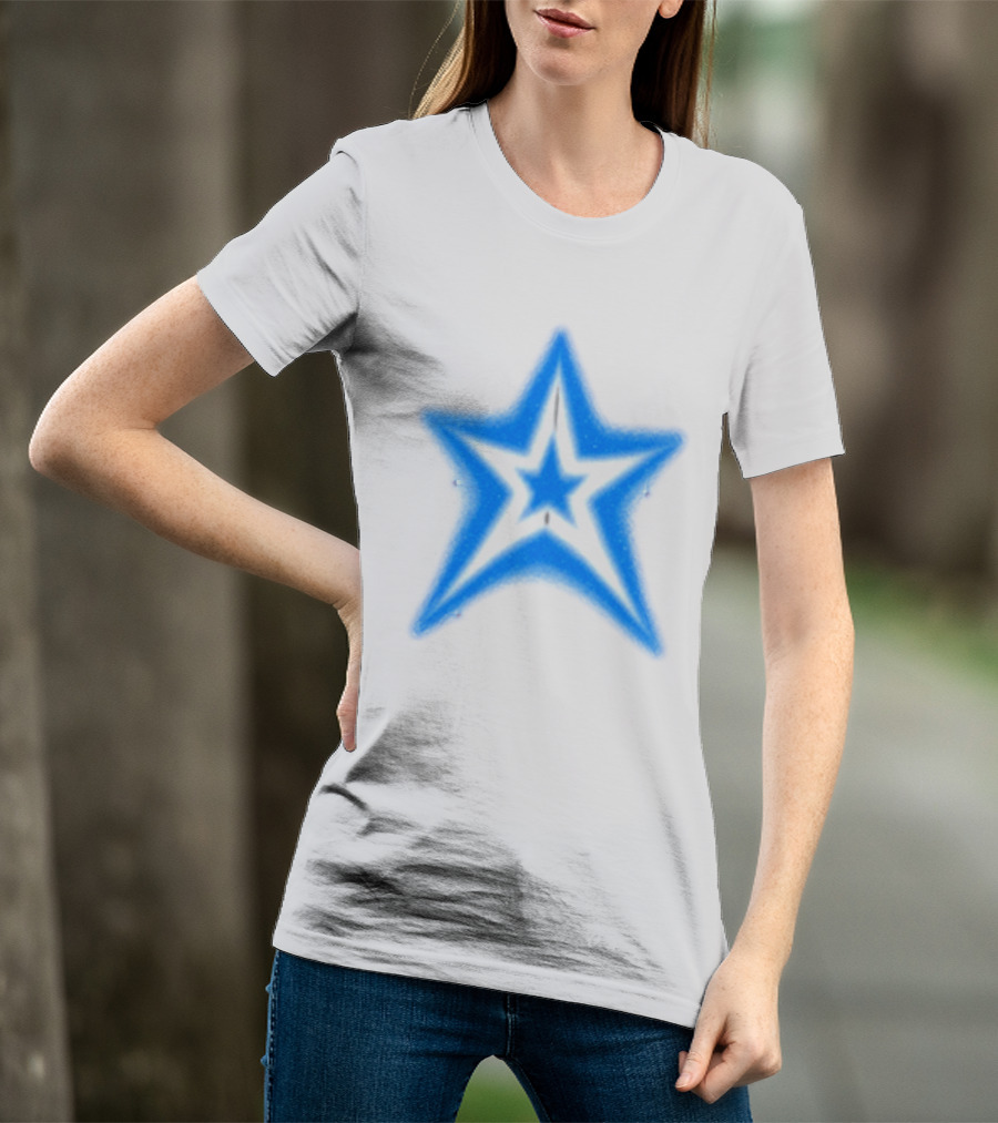 Karol G Store Matadora Zip Blue Star Starfish T-Shirt