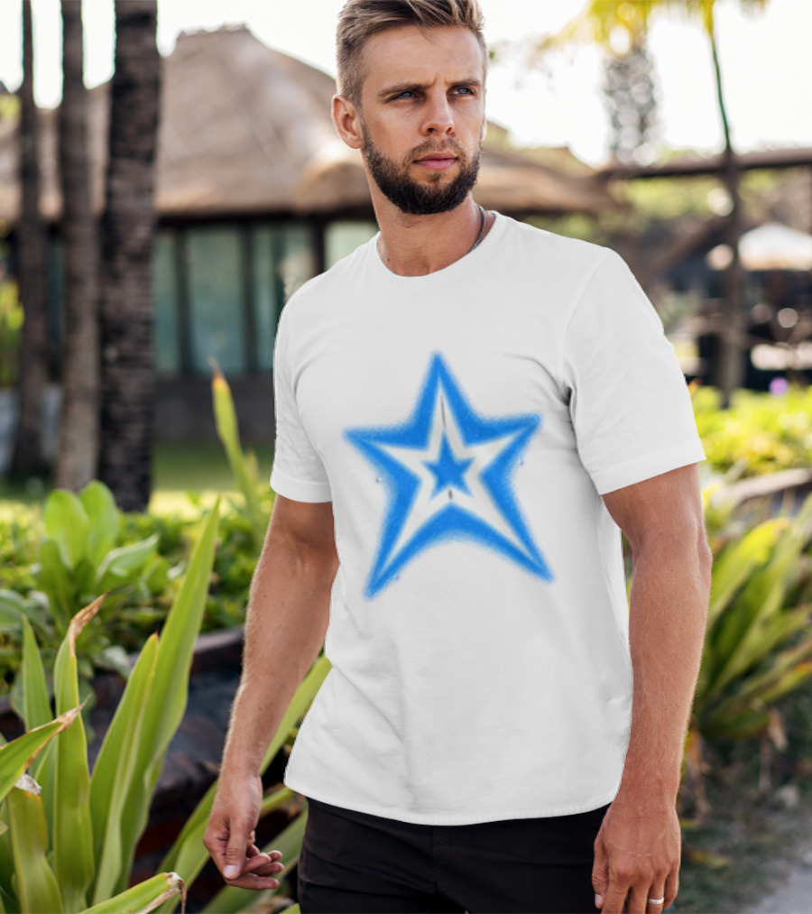 Karol G Store Matadora Zip Blue Star Starfish T-Shirt