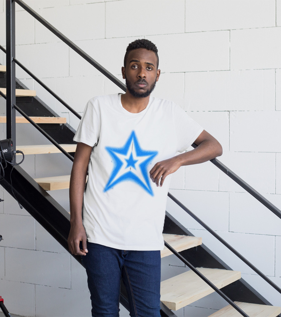 Karol G Store Matadora Zip Blue Star Starfish T-Shirt