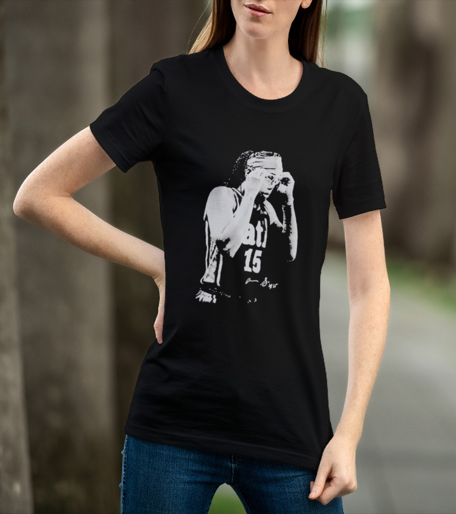Allisha Gray Number 15 Goggles Gesture T-Shirt