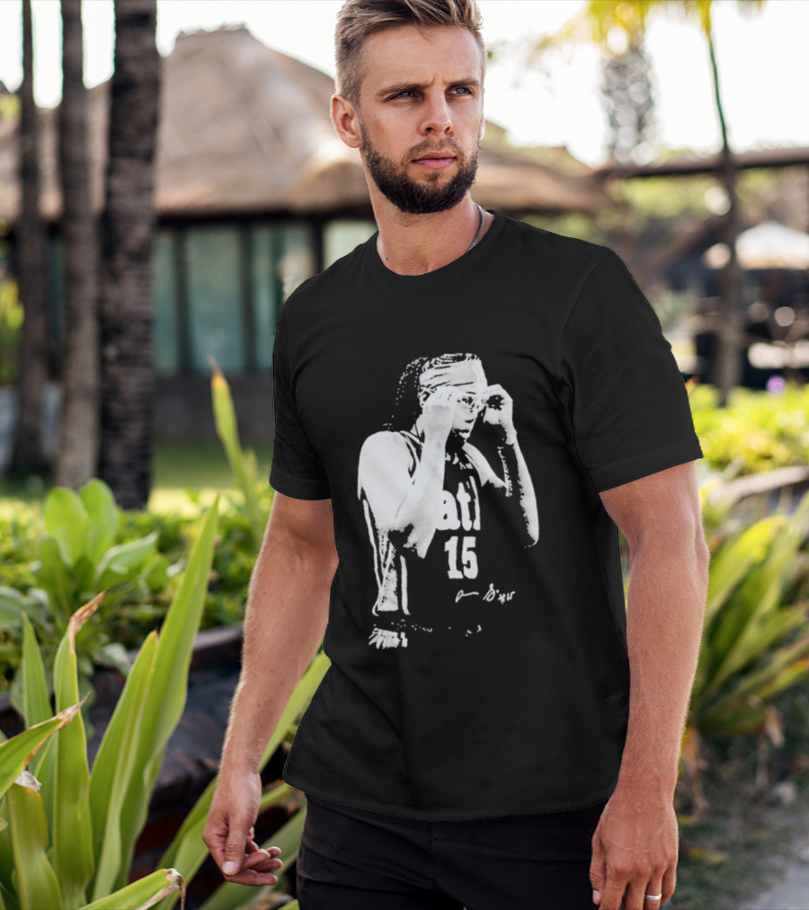 Allisha Gray Number 15 Goggles Gesture T-Shirt
