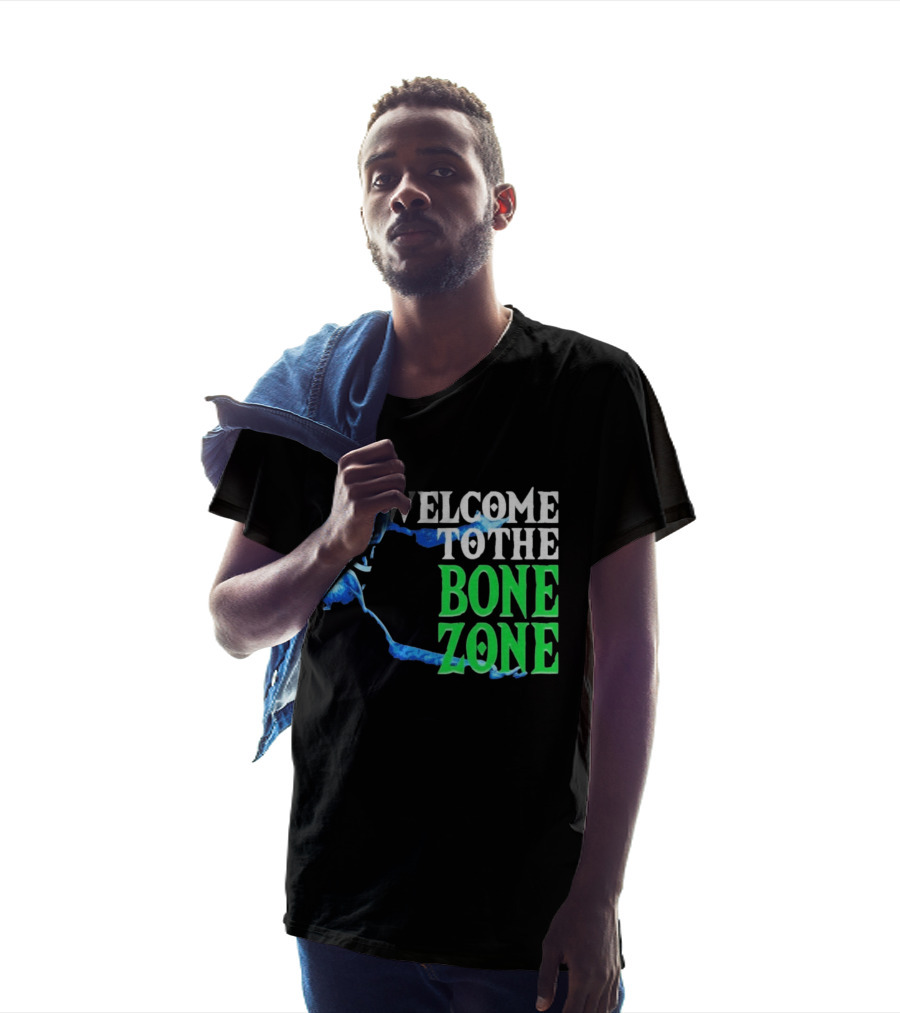 Welcome To The Bone Zone Minnesota Timberwolves Bones Hyland T-Shirt
