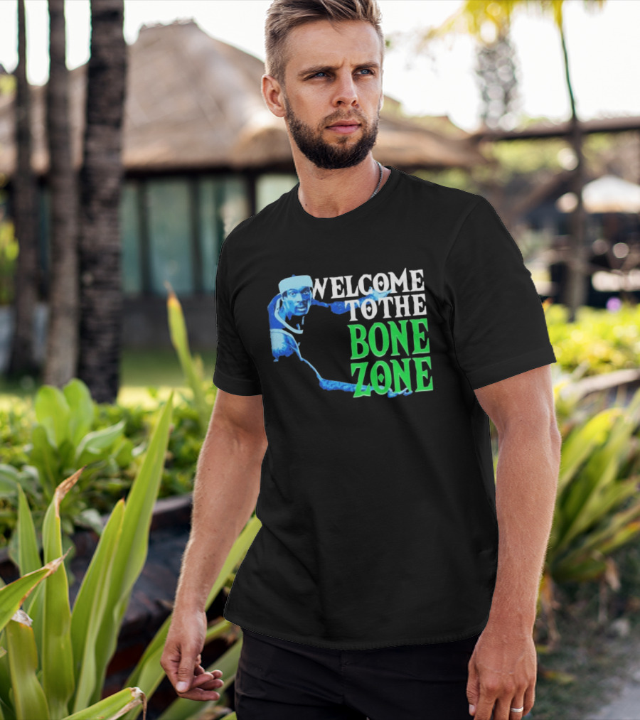 Welcome To The Bone Zone Minnesota Timberwolves Bones Hyland T-Shirt