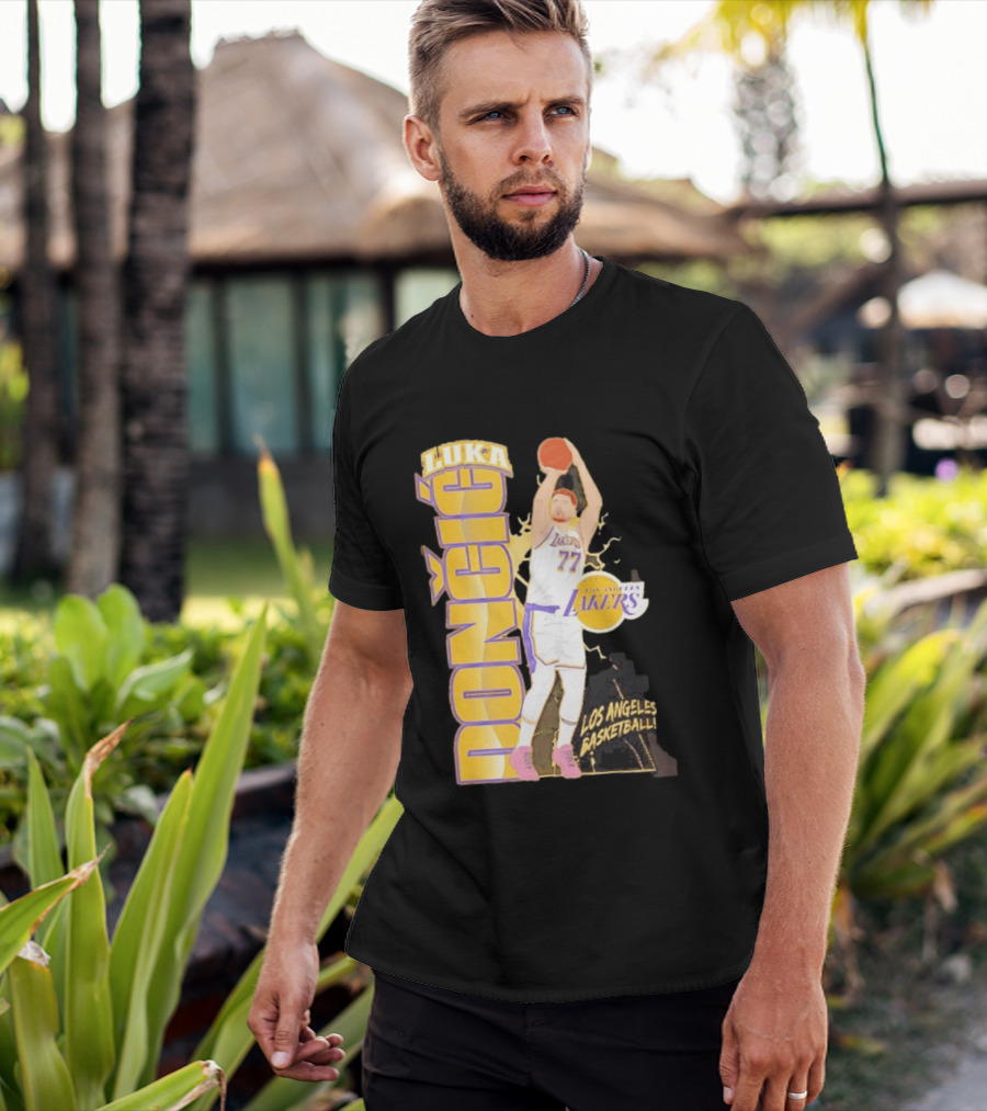 Los Angeles Lakers Luka Dončić Basketball 77 T-Shirt