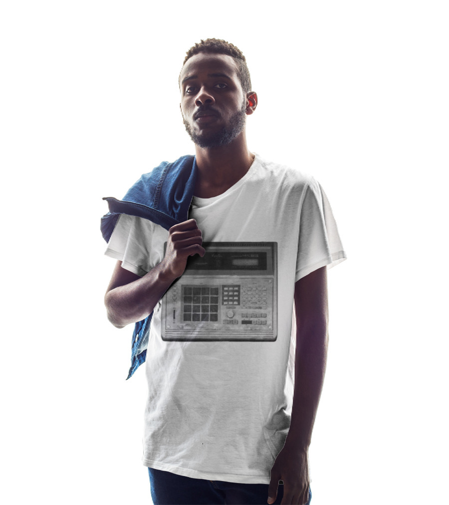 DJ Shadow Store Mo'wax Akai MPC Sequencer White T-Shirt
