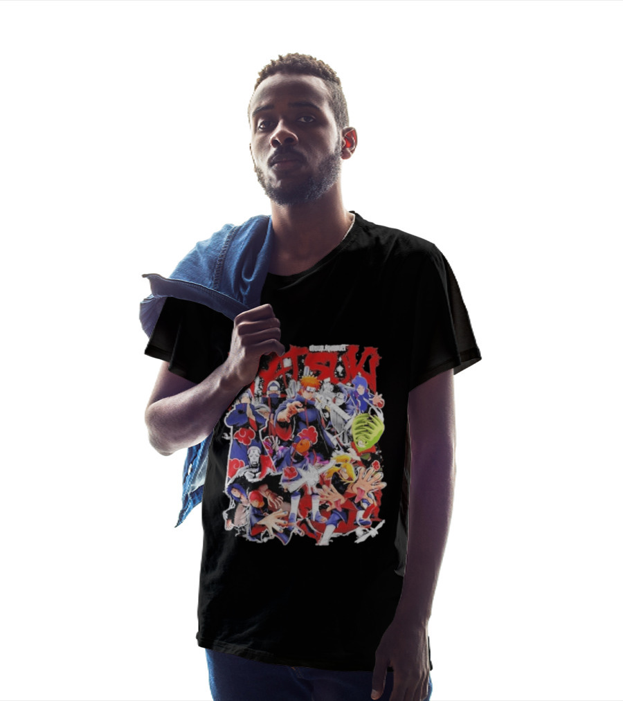Akatsuki Vibes Konnect Naruto Anime Pain Characters Animation T-Shirt