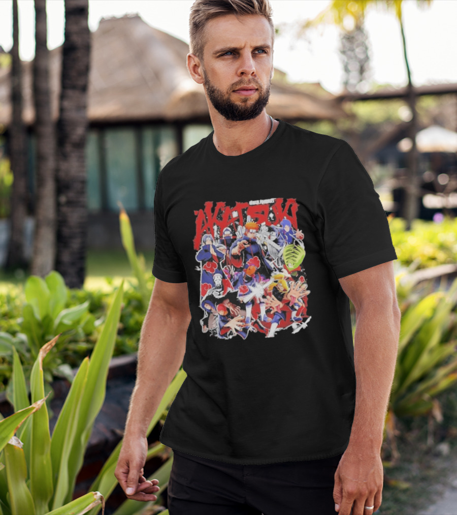 Akatsuki Vibes Konnect Naruto Anime Pain Characters Animation T-Shirt