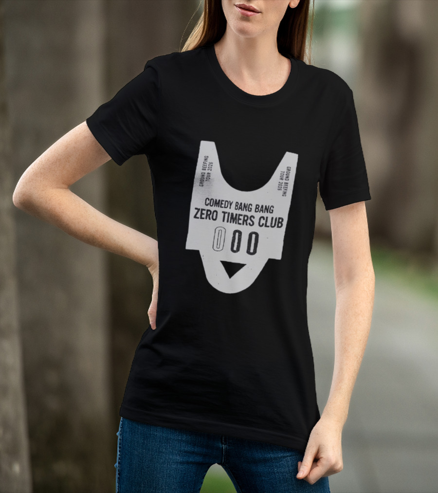 Comedy Bang Bang Zero Timers Club Ground Beefing Tour 2026 T-Shirt