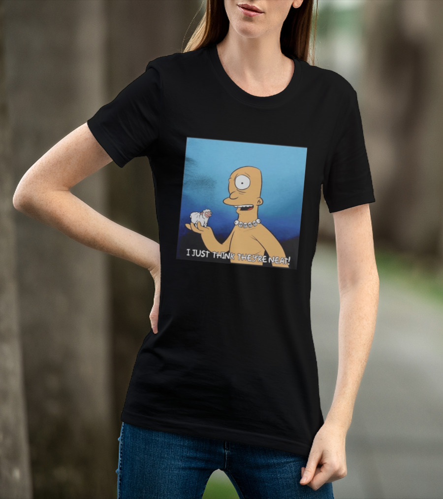 Odyssey The Cyclops I Just Think They're Neat Funny Cartoon T-Shirt