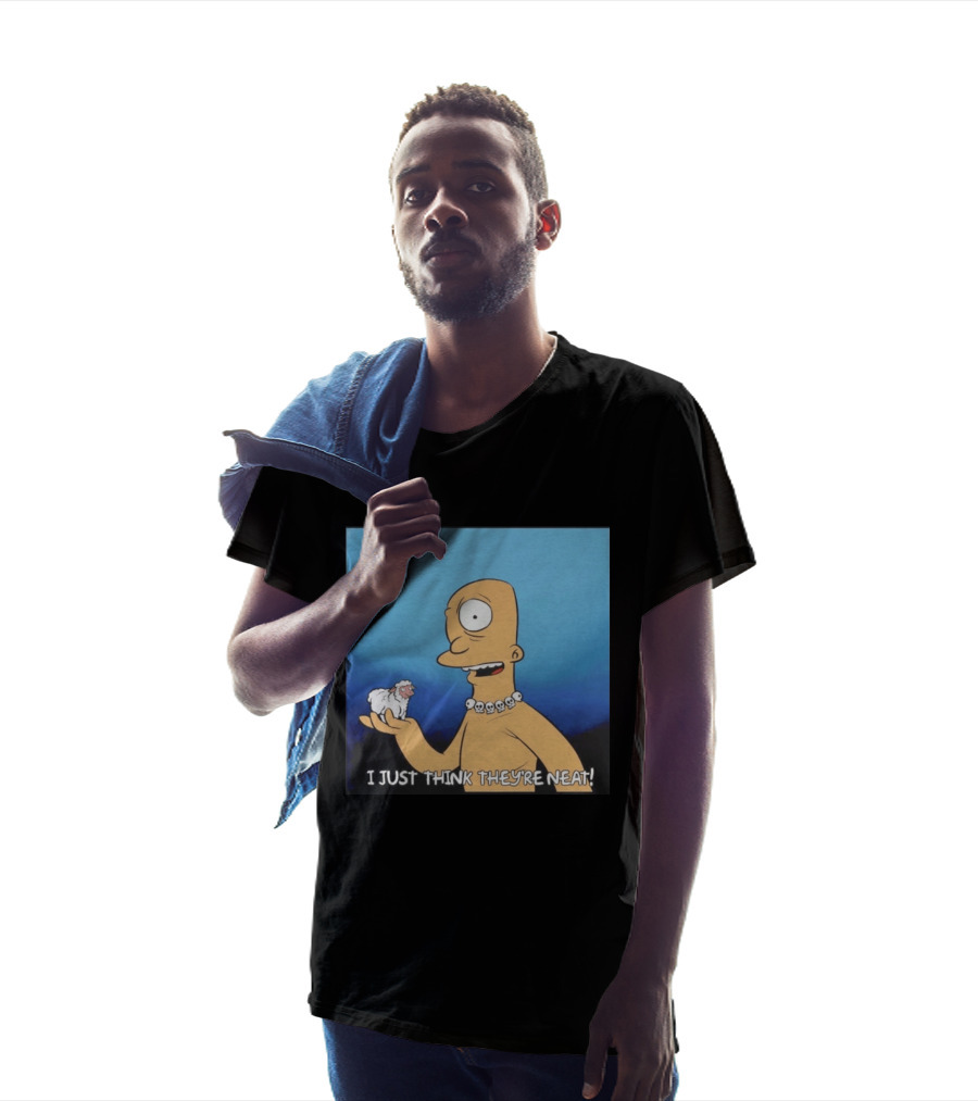 Odyssey The Cyclops I Just Think They're Neat Funny Cartoon T-Shirt