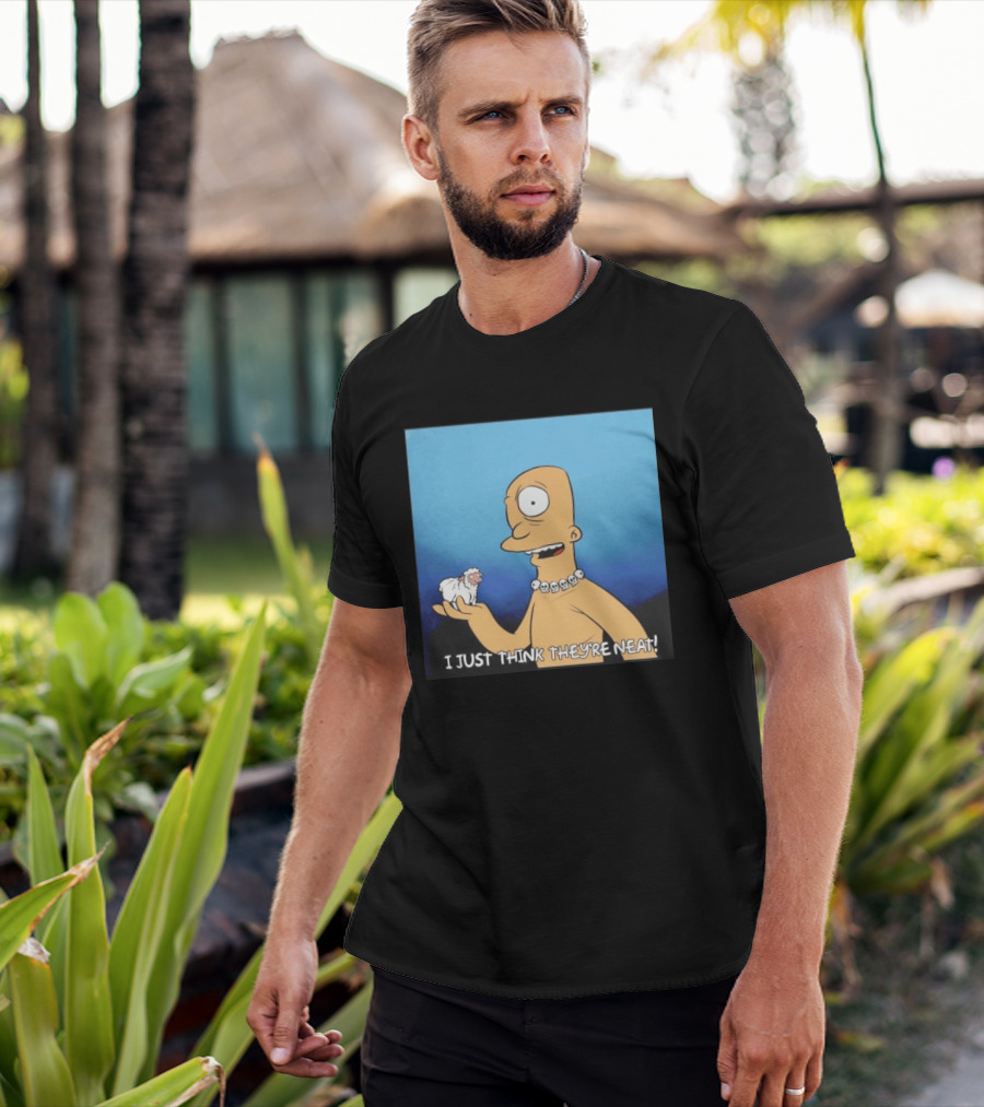 Odyssey The Cyclops I Just Think They're Neat Funny Cartoon T-Shirt