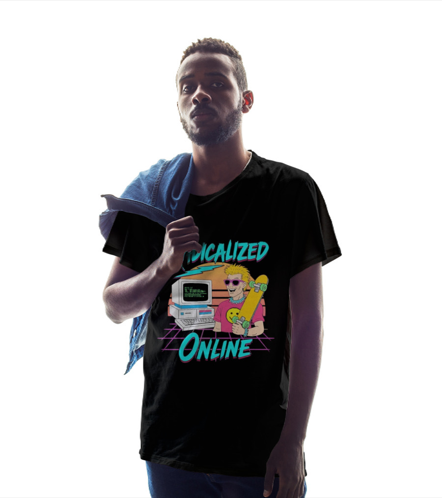 Radicalized Online Skater Computer T-Shirt