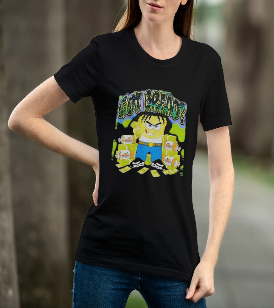 Got Bread Breadboys Cash Stacks And Cartoon Dollar Blocks T-Shirt