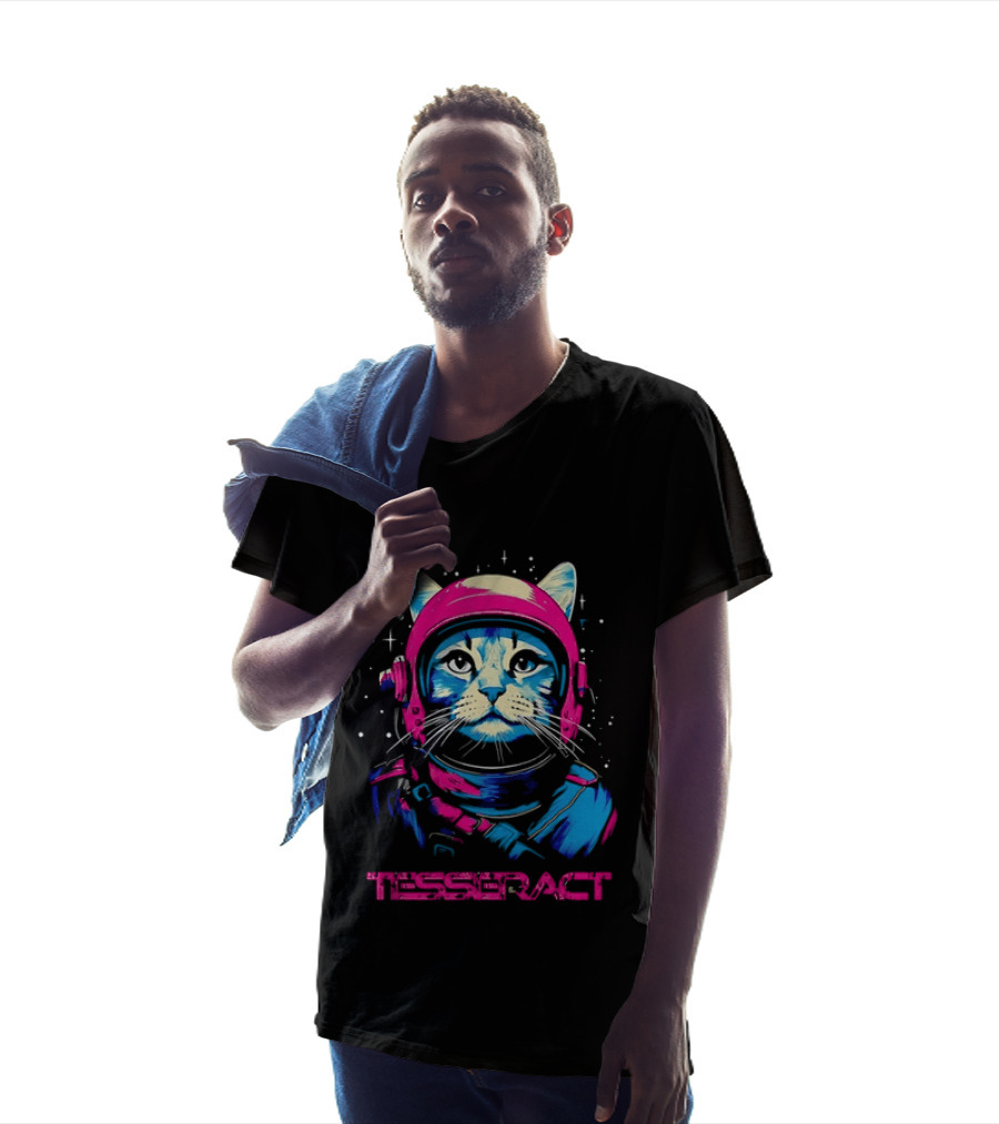 TesseracT Cosmic Cat Astronaut T-Shirt