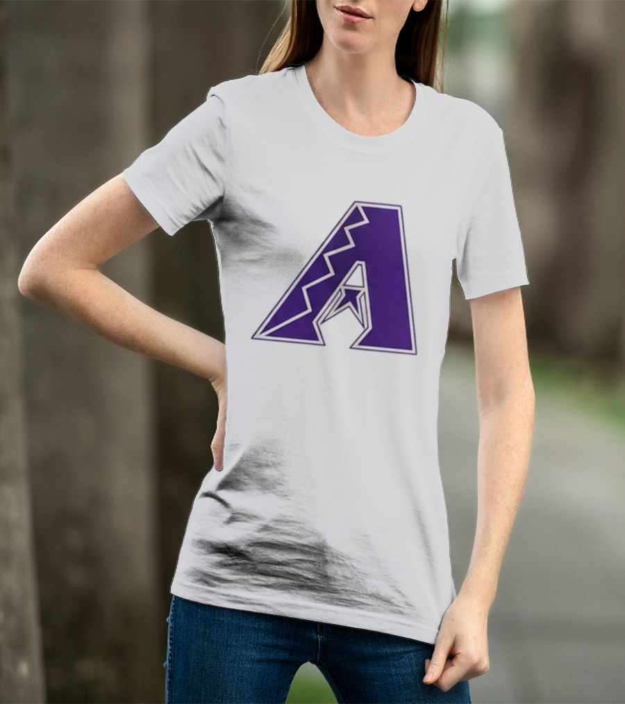 2026 Arizona Diamondbacks GCU Jersey Giveaway Purple "A" T-Shirt