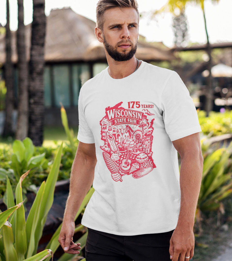 Wisconsin State Fair 175 Years Celebration T-Shirt