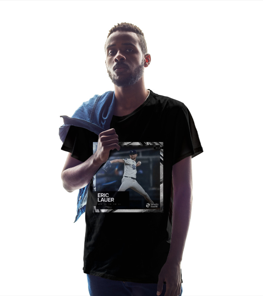 Eric Lauer Pitching Performance Dodgers Security Benefit T-Shirt