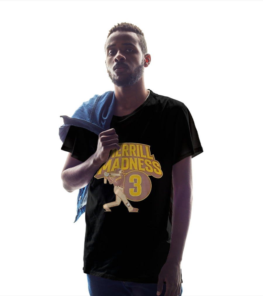 Merrill Madness 3 Jackson San Diego Padres T-Shirt