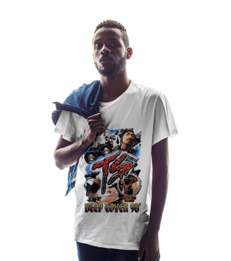 Toney Starks Deep Cover 98 RIP Big Pun 90s Rap Album Mashup T-Shirt