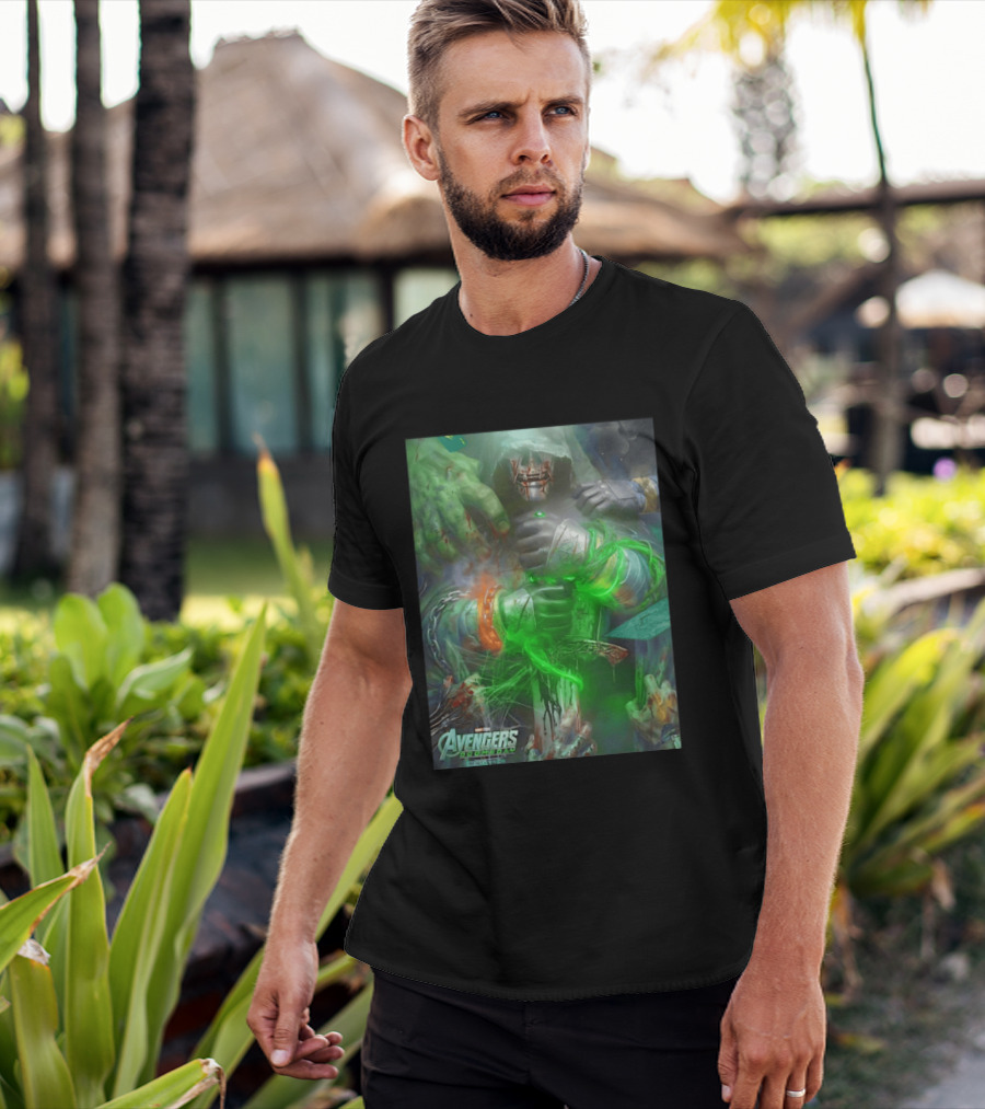 Avengers Doomsday Infinity Vision Powered Heroes Chaos T-Shirt