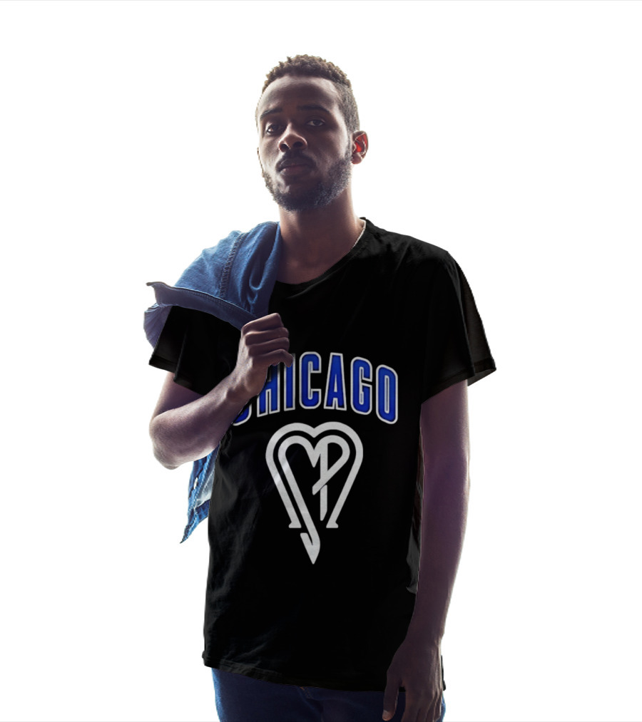 Chicago City Heart Love T-Shirt