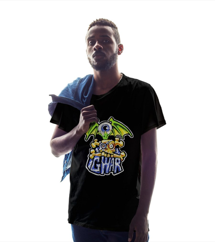 Gwar Winged Eyeball Skull Heavy Metal T-Shirt