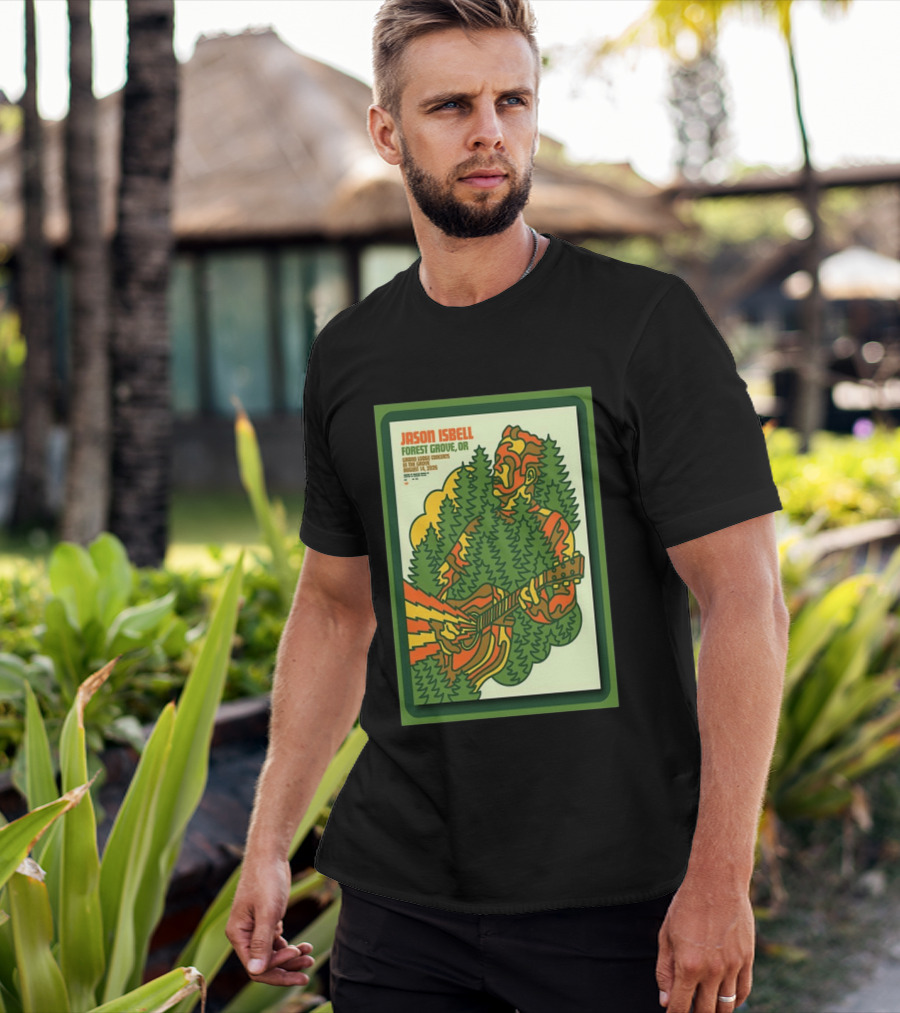 Jason Isbell Forest Grove OR Grand Lodge Concerts Aug 14 2026 T-Shirt