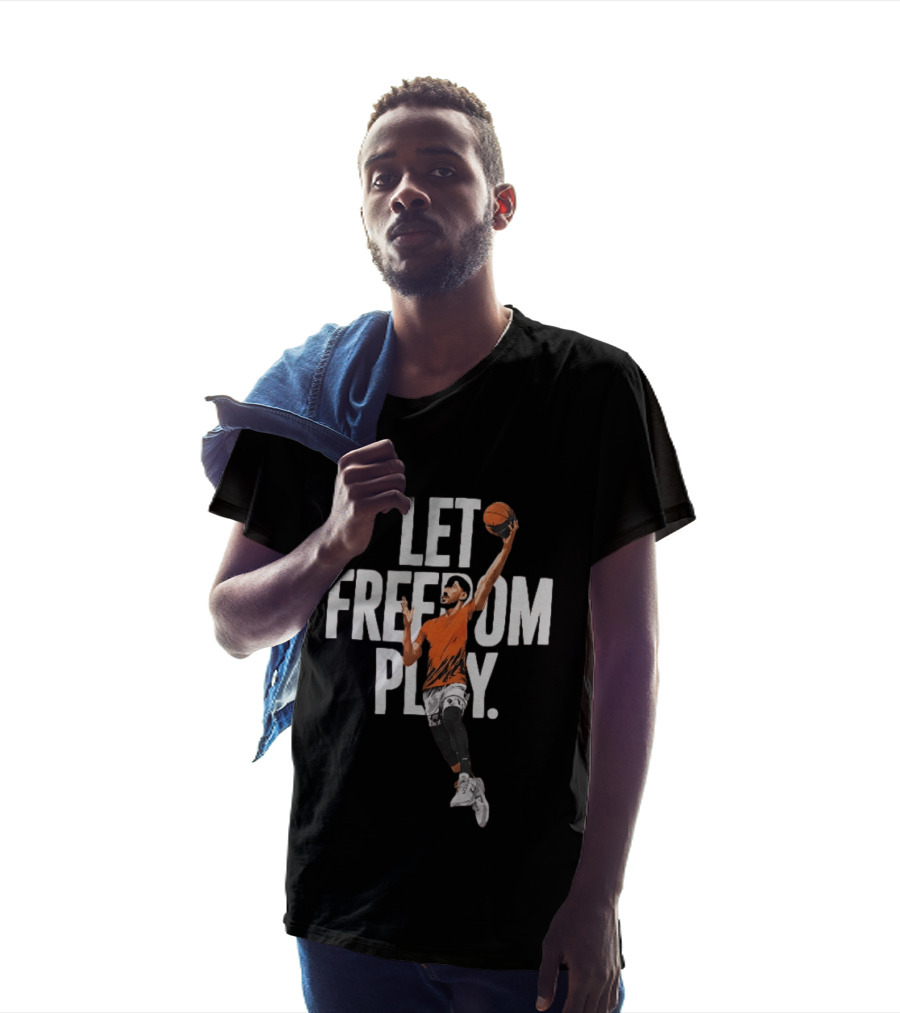 Let Freedom Play Basketball Enes Kanter Freedom T-Shirt