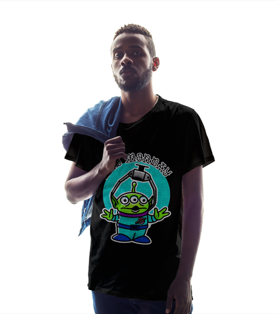 Bad Monday Toy Story Alien With Claw Gothic T-Shirt