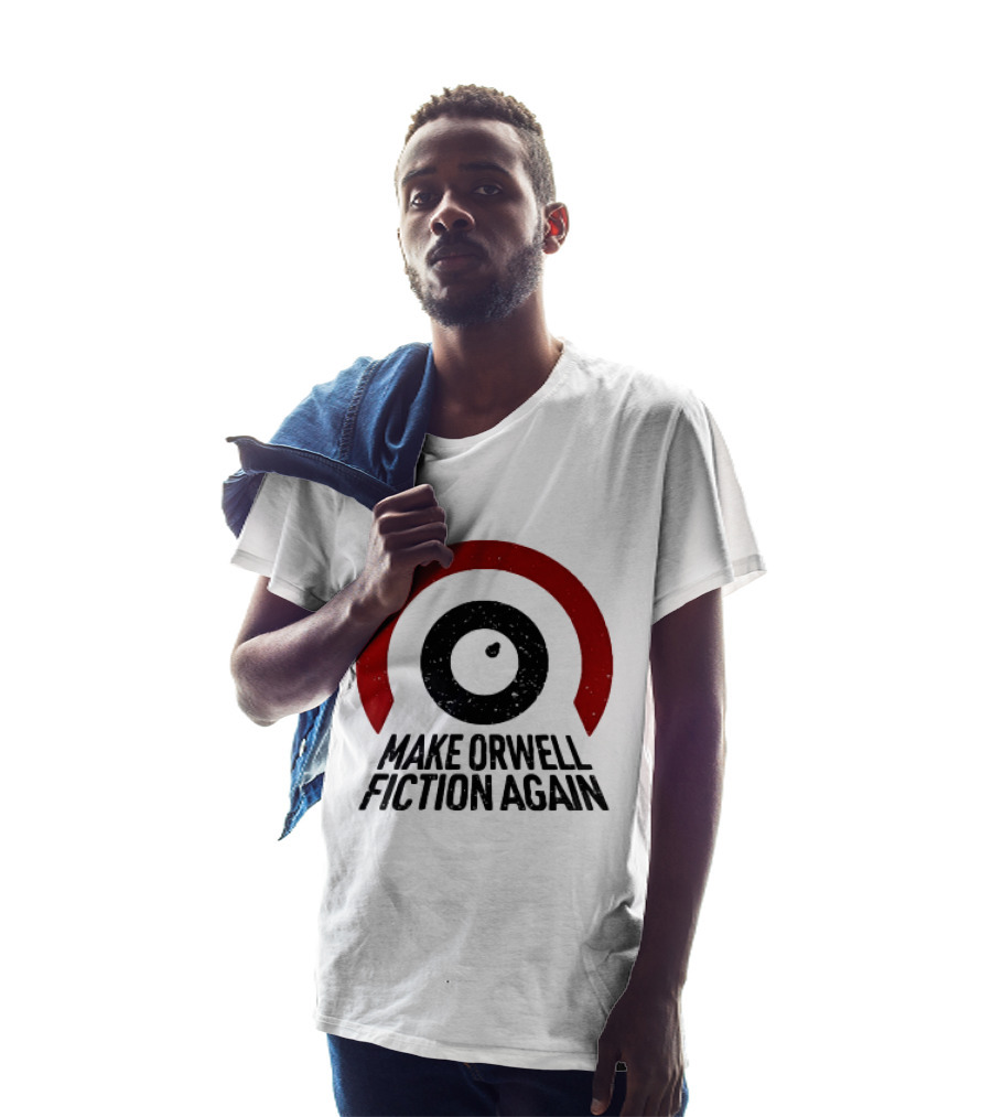 Carl's Tutoring Service Make Orwell Fiction Again Billions And Billions Open Minds Welcome T-Shirt