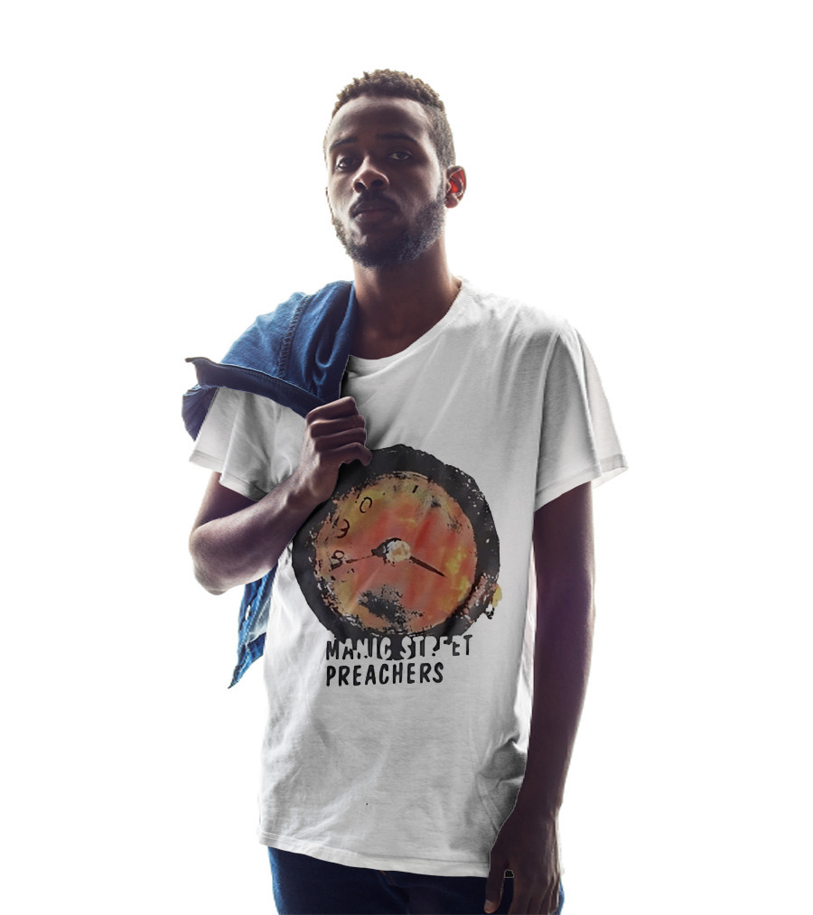 Manic Street Preachers Alternative Rock Band Dial T-Shirt
