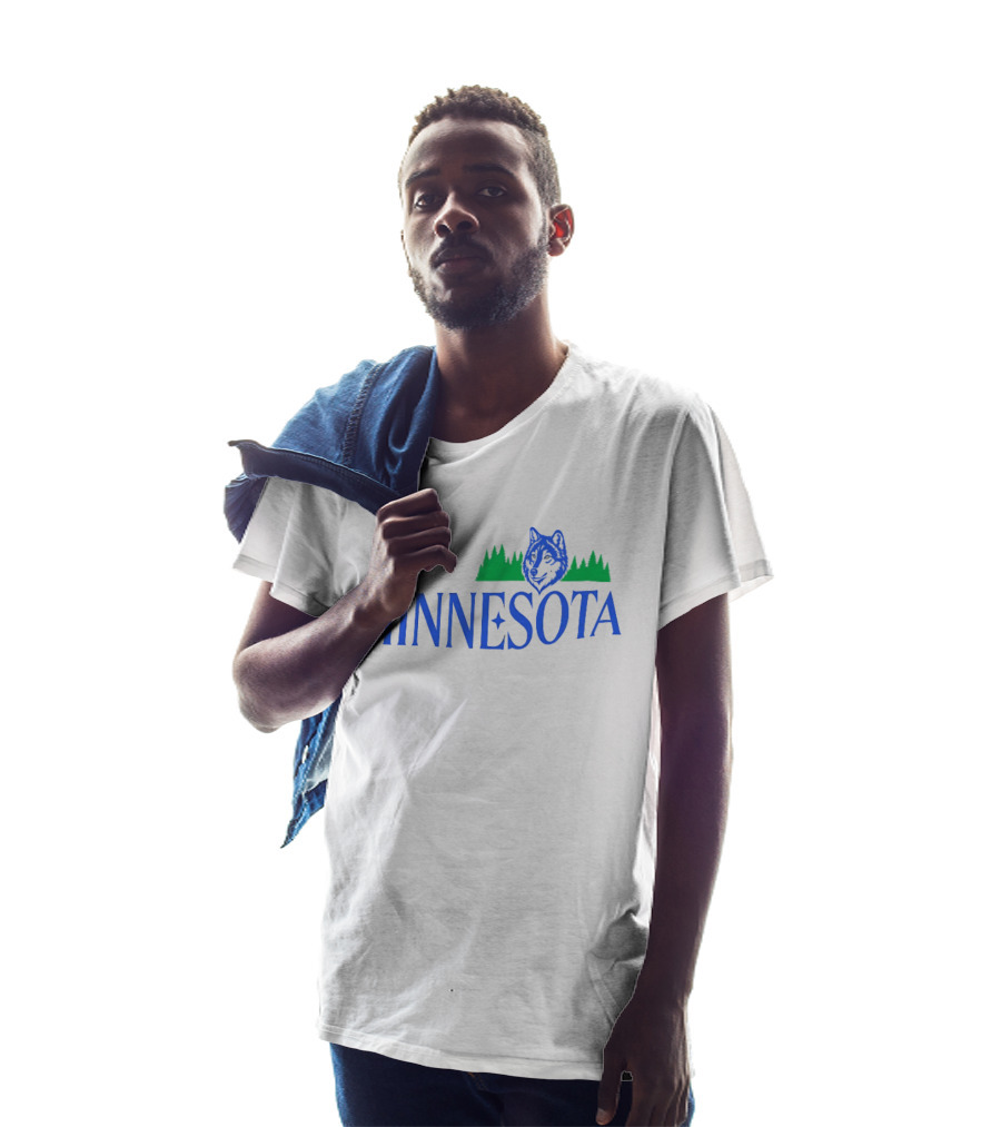 Minnesota Timberwolves Wolf Forest T-Shirt
