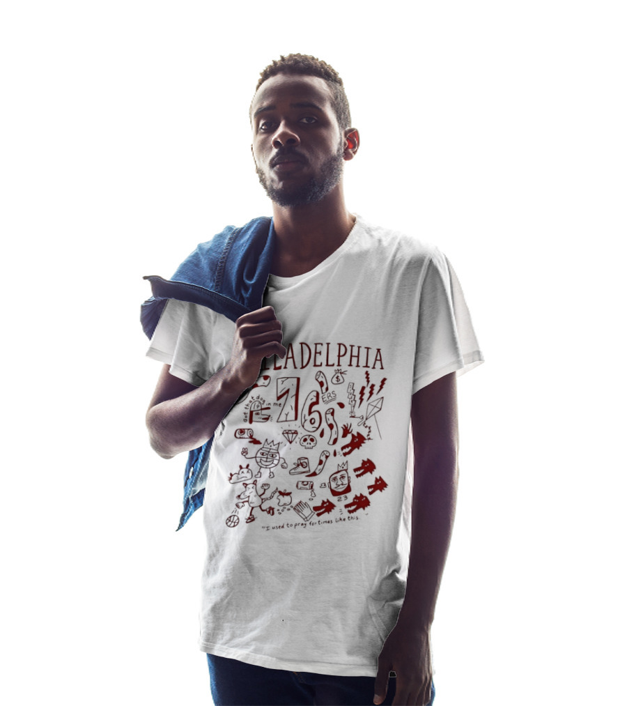 Philadelphia 76ers Got That Dog In Me I Used To Pray For Times Like This T-Shirt