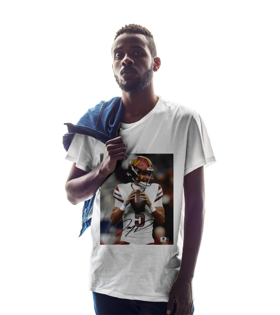 Jayden Daniels Washington Commanders Football Player Number 3 T-Shirt